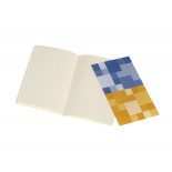 Zestaw 2 zeszytów MOLESKINE Volant, P, 9x14cm, w linie, 80 stron, blue/amber yellow