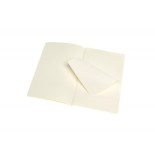 Zestaw 2 zeszytów MOLESKINE Volant, L, 13x21cm, gładki, 96 stron, blue/amber yellow