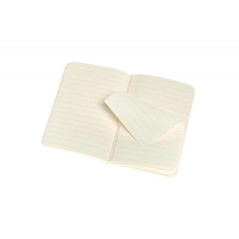 Zestaw 2 zeszytów MOLESKINE Volant, XS, 6,5x10,5cm, w linie, 56 stron, blue/amber yellow