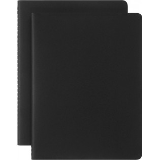 Zestaw 2 zeszytów MOLESKINE Smart Cahier, XL, 19x25cm, w linie, czarny