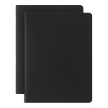 Zestaw 2 zeszytów MOLESKINE Smart Cahier, XL, 19x25cm, w linie, czarny