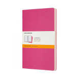 Zestaw 3 zeszytów MOLESKINE Cahier, L, 13x21cm, w linie, 80 stron, kinetic pink