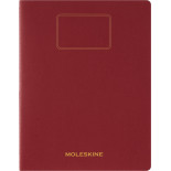 Zeszyt MOLESKINE Student Cahier, XXL, gładki, 21,6x27,9cm, czerwony