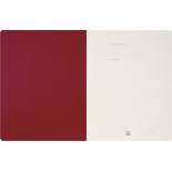 Zeszyt MOLESKINE Student Cahier, XXL, gładki, 21,6x27,9cm, czerwony