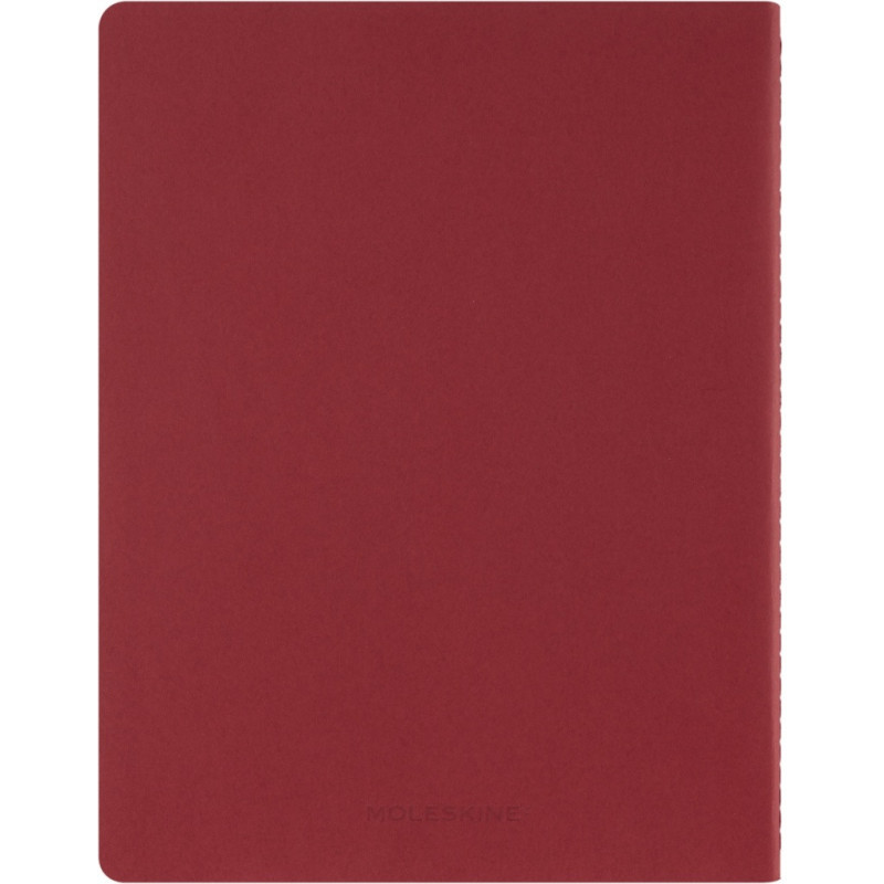 Zeszyt MOLESKINE Student Cahier, XXL, gładki, 21,6x27,9cm, czerwony