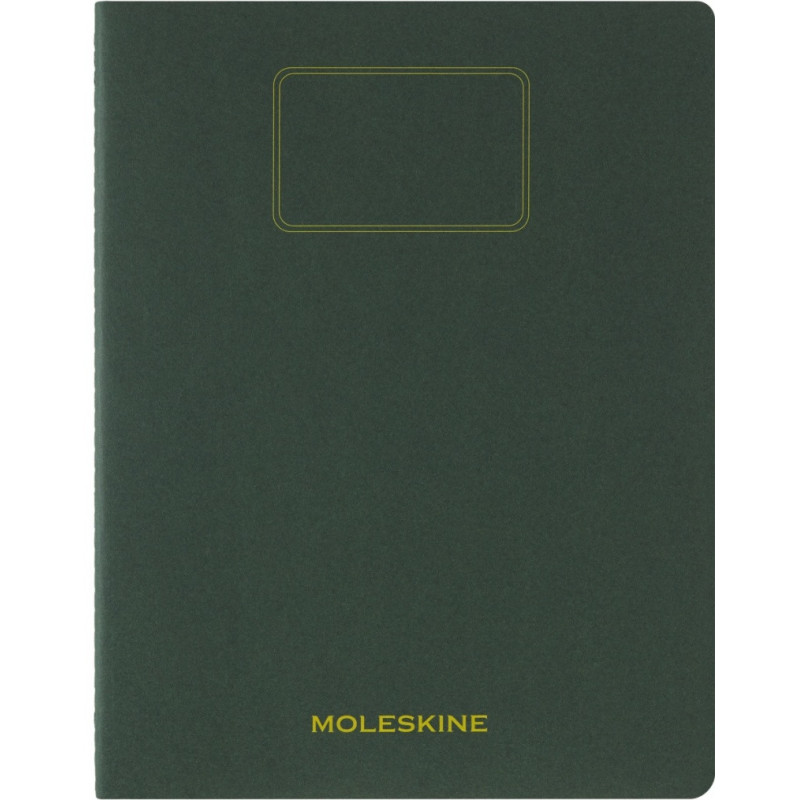 Zeszyt MOLESKINE Student Cahier, XXL, gładki, 21,6x27,9cm, myrtle green