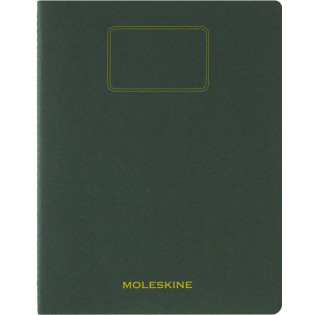 Zeszyt MOLESKINE Student Cahier, XXL, w linie, 21,6x27,9cm, myrtle green