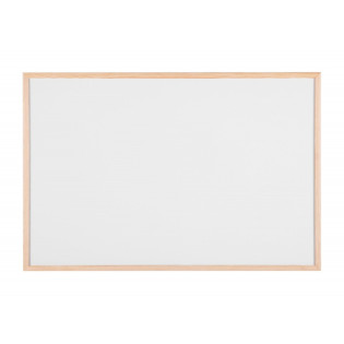 Tablica suchościeralna niemagnetyczna BI-OFFICE, lakierowana, 60x90cm, rama drewniana