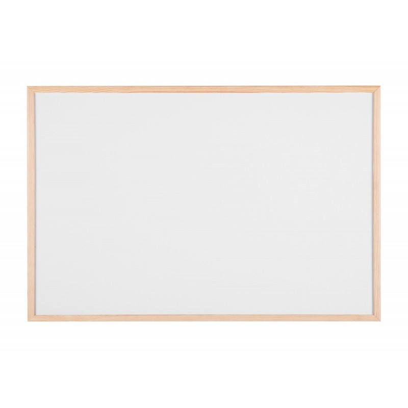 Tablica suchościeralna niemagnetyczna BI-OFFICE, lakierowana, 60x90cm, rama drewniana