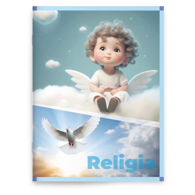 Zeszyt szkolny GIMBOO, A5, w kratkę, 32 kart., 70gsm, religia