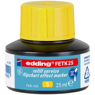 Tusz do uzupełniania markerów do flipchartów e-FETK 25 EDDING, żółty