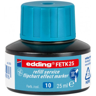 Tusz do uzupełniania markerów do flipchartów e-FETK 25 EDDING, jasny niebieski
