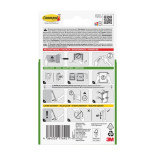 Rzepy COMMAND™ (17206), do wieszania obrazów, duże, 8 szt. białe