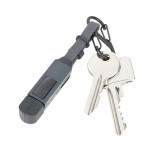 Brelok TROIKA Speedy To Go, z kablem ładującym USB-C, czarny