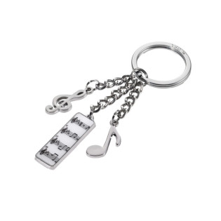 Brelok TROIKA 5 Sinfonie, 3 charmsy, metal