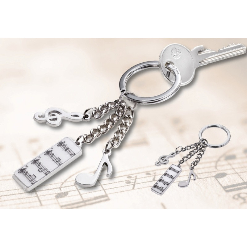 Brelok TROIKA 5 Sinfonie, 3 charmsy, metal