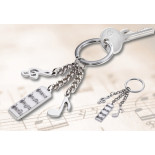 Brelok TROIKA 5 Sinfonie, 3 charmsy, metal