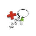 Brelok TROIKA Get Well, 3 charmsy, emaliowany metal