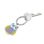 Brelok TROIKA Rosy, emaliowany metal, niebieski