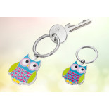 Brelok TROIKA Rosy, emaliowany metal, niebieski