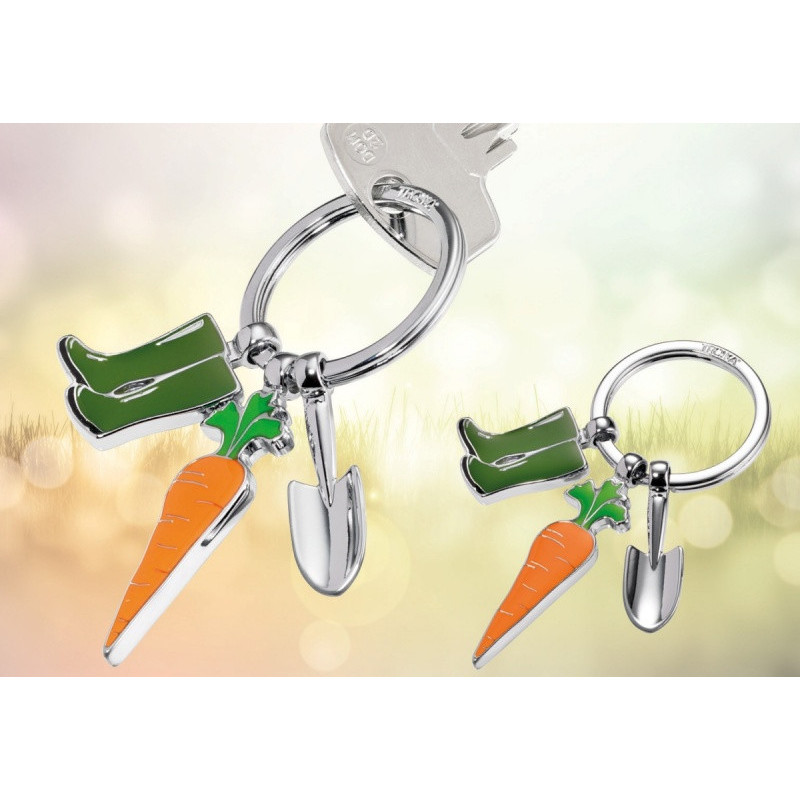 Brelok TROIKA Garden Love, 3 charmsy, emaliowany metal