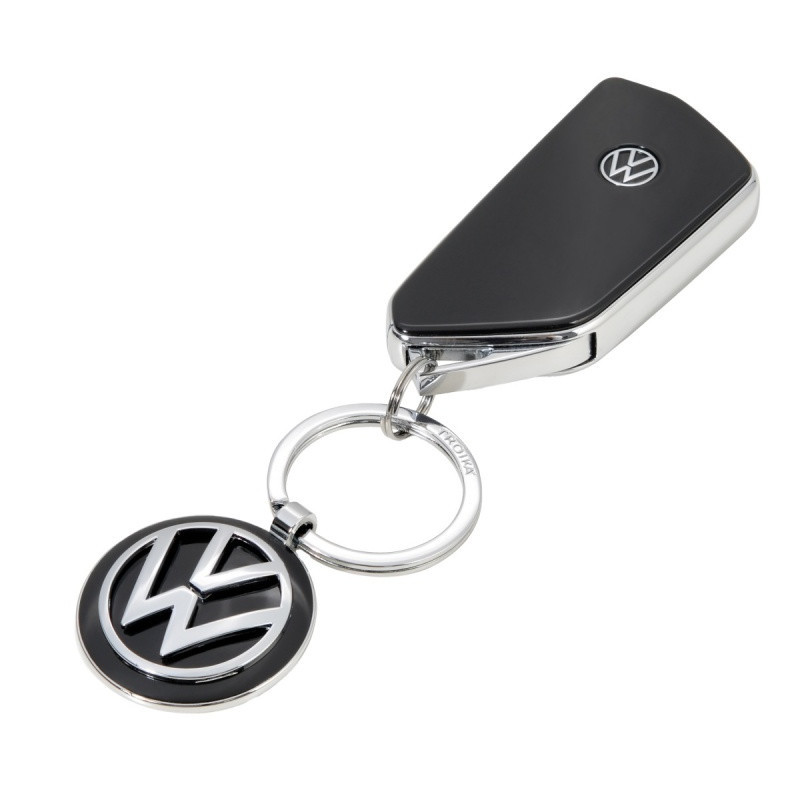 Brelok TROIKA VW Volkswagen Keyring, chromowany metal