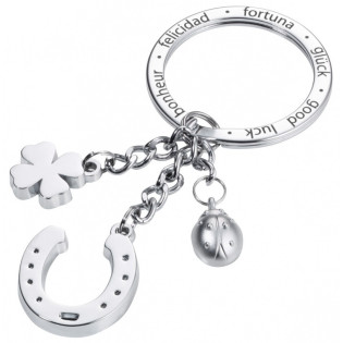 Brelok TROIKA Glucksbringer Hufeisen, 3 charmsy, metal