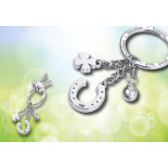 Brelok TROIKA Glucksbringer Hufeisen, 3 charmsy, metal