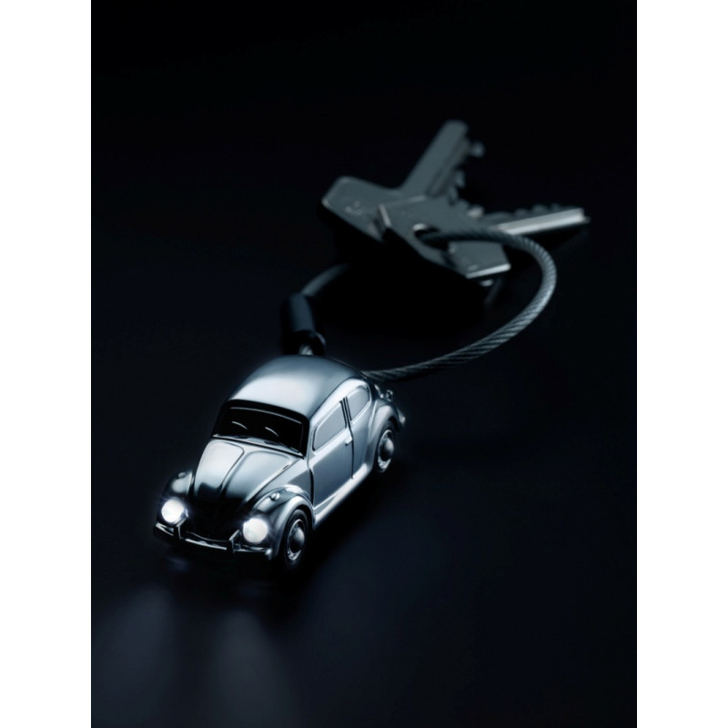 Brelok TROIKA Light Beetle 1964, VW Beetle, latarka LED, metal