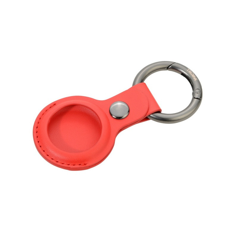 Brelok TROIKA AirTag Cover, etui na AirTag, czerwony