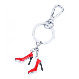 Brelok TROIKA Pumps, karabińczyk, 2 charmsy, emaliowany metal