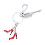 Brelok TROIKA Pumps, karabińczyk, 2 charmsy, emaliowany metal