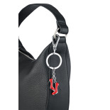 Brelok TROIKA Pumps, karabińczyk, 2 charmsy, emaliowany metal