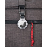 Brelok TROIKA AirTag Holder, etui na AirTag, srebrny