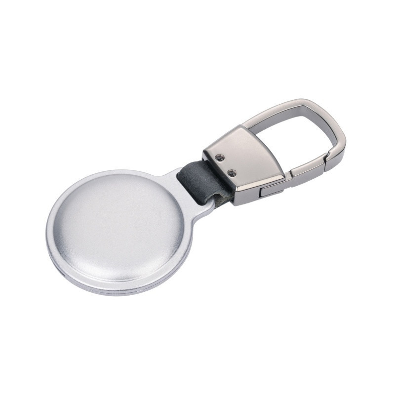 Brelok TROIKA AirTag Holder, etui na AirTag, srebrny