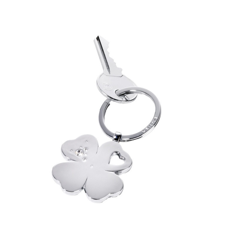 Brelok TROIKA Girls Best Friends Clover, koniczyna, metal