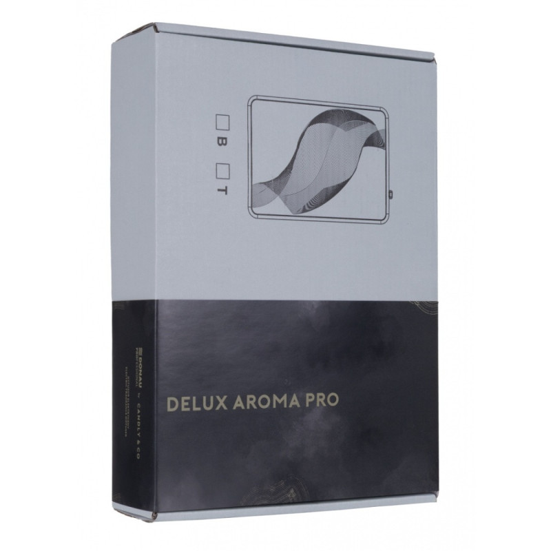 Dyfuzor elektryczny DONAU PROFESSIONAL by CANDLY&CO Delux Aroma Pro, próbka + 3 testery, antracyt
