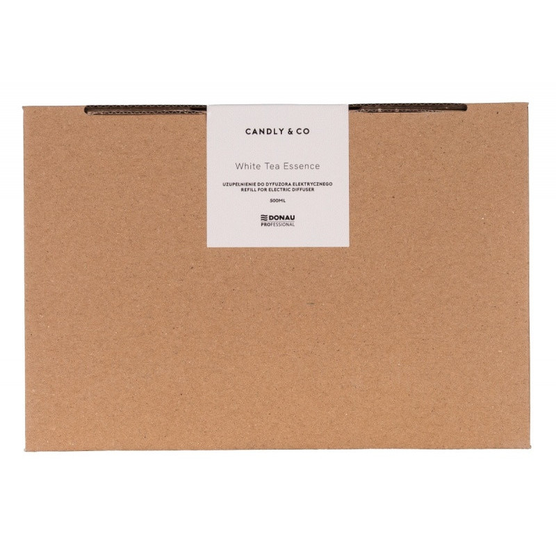 Uzupełnienie do dyfuzora elektrycznego DONAU PROFESSIONAL by CANDLY&CO, 500ml, White Tea Essence
