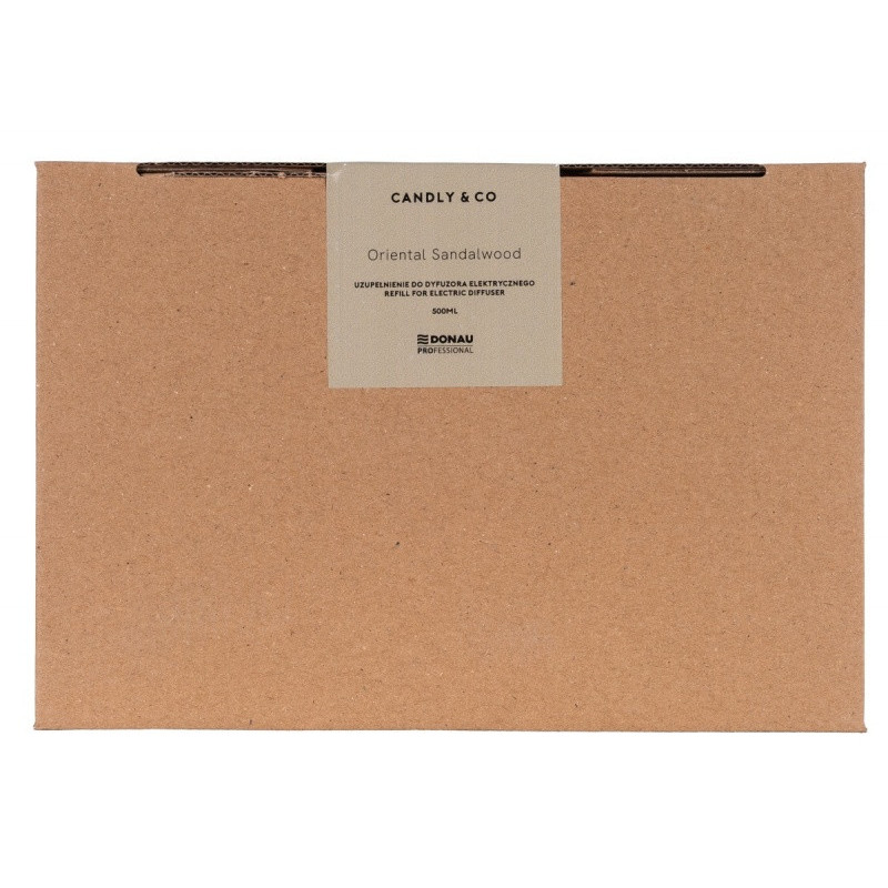 Uzupełnienie do dyfuzora elektrycznego DONAU PROFESSIONAL by CANDLY&CO, 500ml, Oriental Sandalwood
