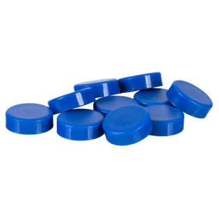 Magnesy do tablic Q-CONNECT, okrągłe, 20mm, 10szt, niebieskie
