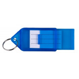 Zawieszki na klucze Q-CONNECT, 55x30mm, 40 szt., niebieskie