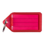 Zawieszki na klucze Q-CONNECT, 55x30mm, 40 szt., czerwone