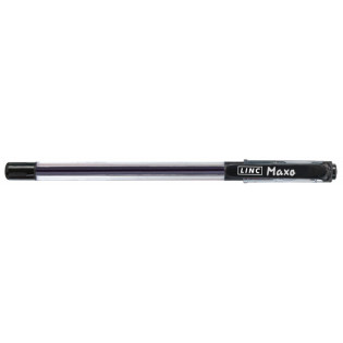 Długopis LINC Maxo, śr. kulki 0,7mm, gr. linii 0,3mm, czarny