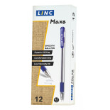 Długopis LINC Maxo, śr. kulki 0,7mm, gr. linii 0,3mm, czarny