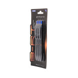 Długopis LINC Pentonic B-RT, śr. kulki 0,7mm, gr. linii 0,3mm, 3 szt., blister, niebieski