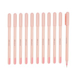 Długopis LINC Pentonic Frost, śr. kulki 0,7mm, gr. linii 0,3mm, czerwony