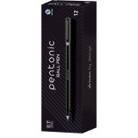 Długopis LINC Pentonic, śr. kulki 0,7mm, gr. linii 0,3mm, czarny