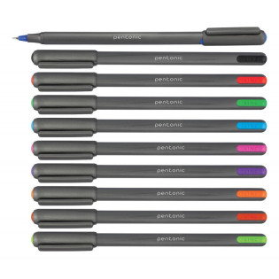 Długopis LINC Pentonic, śr. kulki 1,0mm, gr. linii 0,5mm, jasny zielony