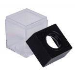 Pojemnik magnetyczny na spinacze OFFICE PRODUCTS, prostokątny, pusty, transparentny