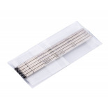 Wkład TROIKA D1 Mine, do długopisu Construction, 5 szt., czarne